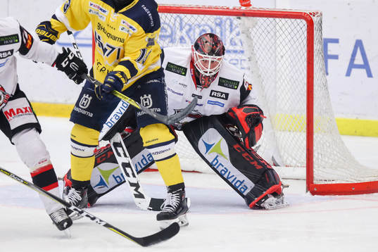 Malmö Redhawks målvakt Oscar Alsenfelt
