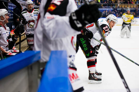 Malmö Redhawks Christoffer Forsberg deppar