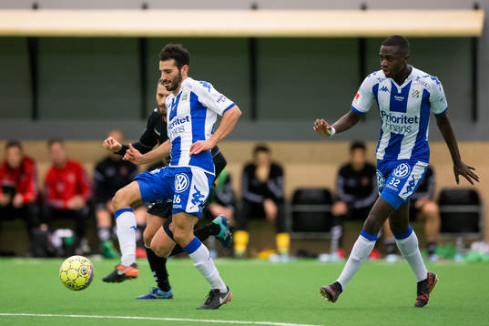 IFK Göteborgs André Calisir och Adil Titi
