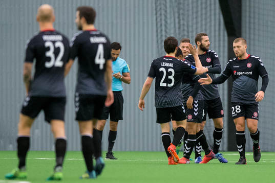 Ålborgs Pavol Safranko jublar