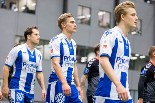 IFK Göteborgs Tobias Hysén, Carl Starfelt och Billy