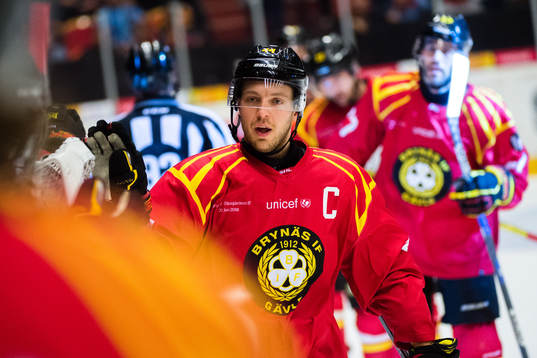 Brynäs Jacob Blomqvist jublar