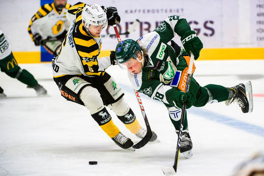 Skellefteås Filip Berglund och Färjestads Fabian