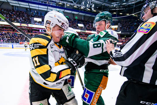 Skellefteås Henrik Hetta och Färjestads Fabian Zetterlund