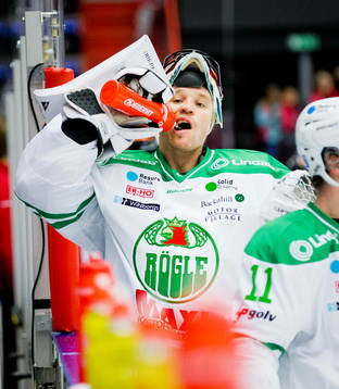 Rögles målvakt Justin Pogge