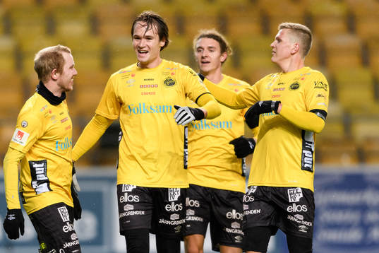 Elfsborgs Viktor Prodell jublar