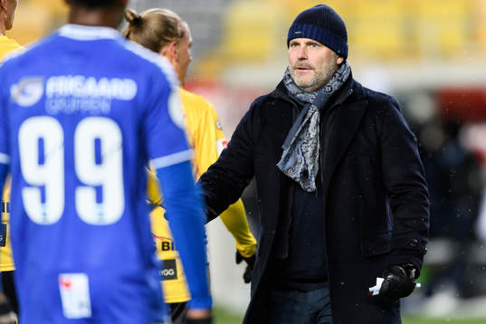 Sarpsborgs tränare Geir Bakke