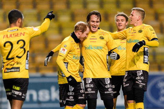 Elfsborgs Viktor Prodell jublar