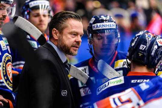 Växjös assisterande tränare Fredrik Hellgren
