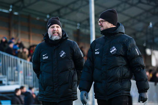 s sportchef Björn Wesström oc tränare Rikard Norling