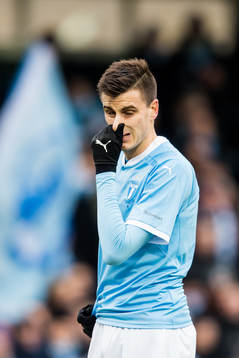 Malmö FFs Alexander Jeremejeff deppar