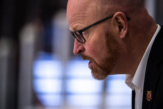 Moras tränare Johan Rosén reagerar