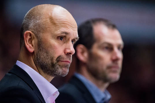 Brynäs tränare Tommy Sjödin och assisterande tränare