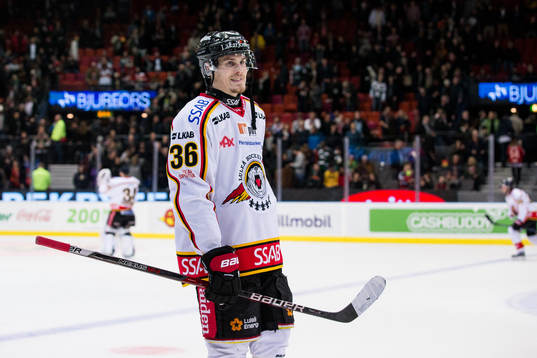 Luleås Emil Larsson deppar