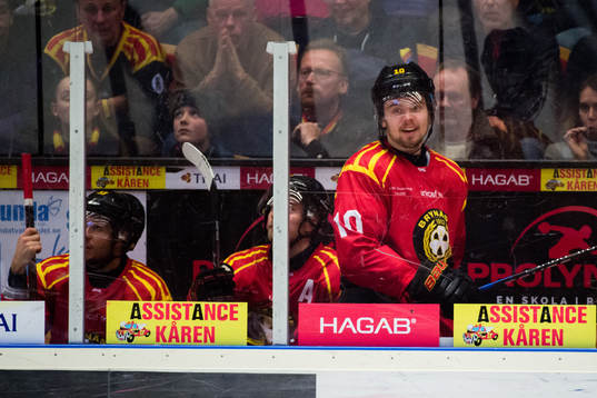 Brynäs Elias Fälth  , Lukas Kilström och Marcus Ersson i