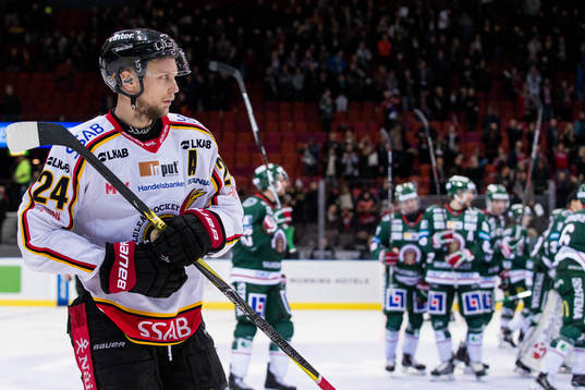 Luleås Johan Harju deppar