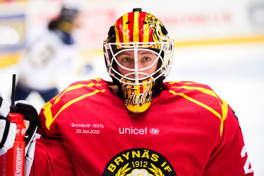 Brynäs målvakt Sara Grahn
