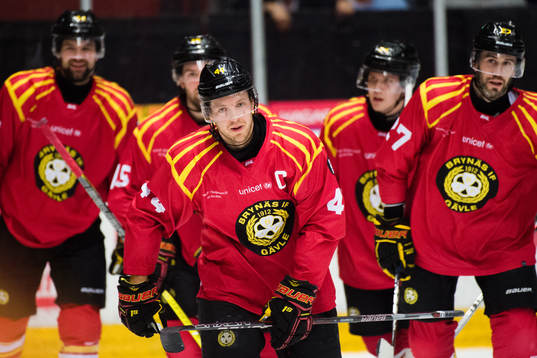 Brynäs Jacob Blomqvist jublar