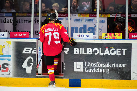 Brynäs Daniel Mannberg blir utvisad