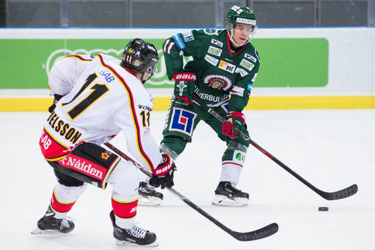 Frölundas Victor Olofsson mot Luleås Petter Emanuelsson