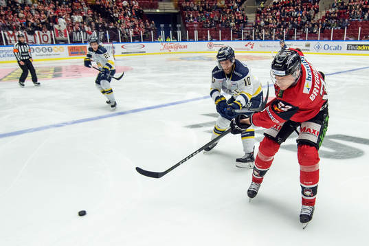 s Martin Thörnberg och Malmö Redhawks Lars Bryggman