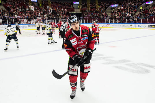 Malmö Redhawks Nils Andersson deppar