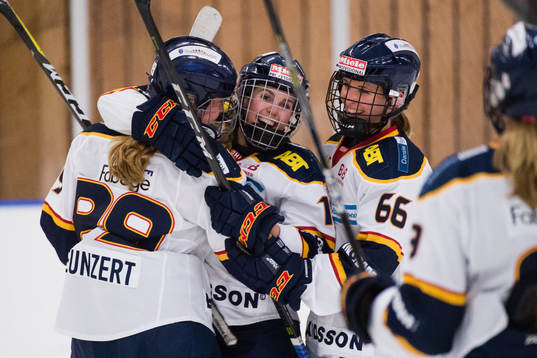 Djurgårdens spelare jublar