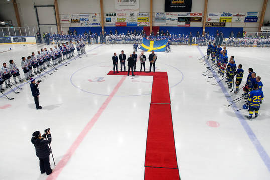 Invigningen av Ugglebo Arena