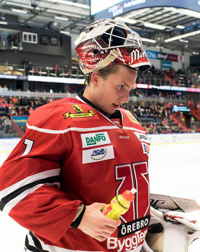 Örebros målvakt Isak Mantler gjorde SHL-debut