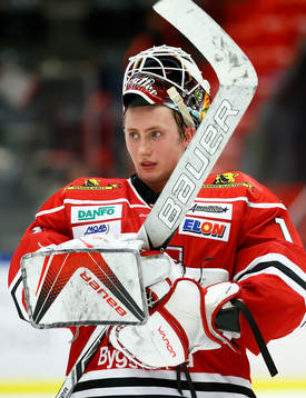 Örebros målvakt Isak Mantler gjorde SHL-debut