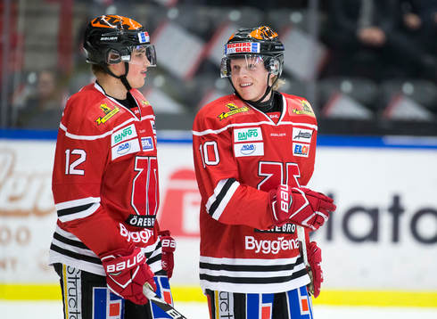 Örebros Glenn Gustafsson och Anton Johansson