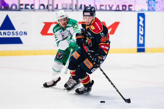 Djurgårdens Lukas Vejdemo och Rögles Lucas Elvenes