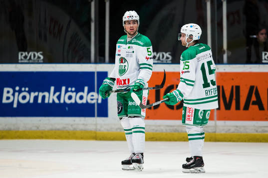 Rögles Alen Bibic deppar med Simon Ryfors
