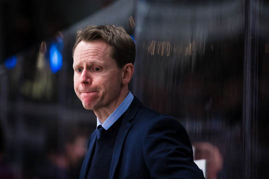 Djurgårdens tränare Robert Ohlsson deppar