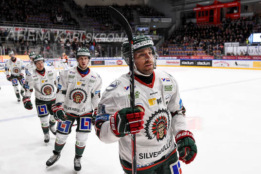 Frölundas Joel Lundqvist jublar