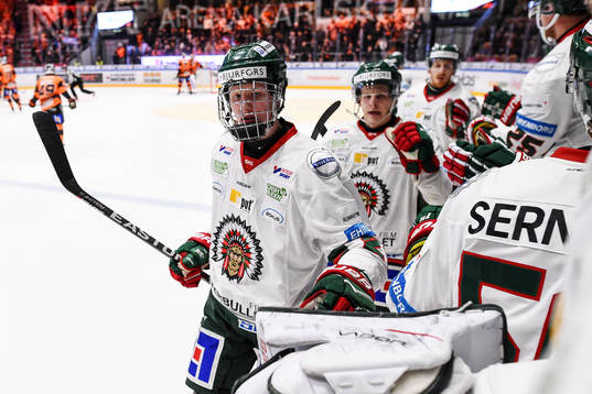 Frölundas Rasmus Dahlin jublar