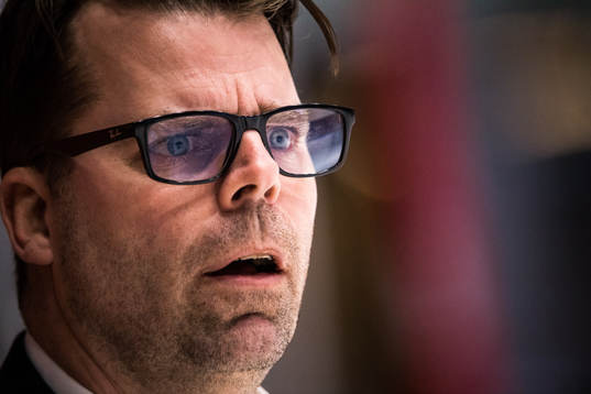 Karlskronas tränare Ove Molin deppar