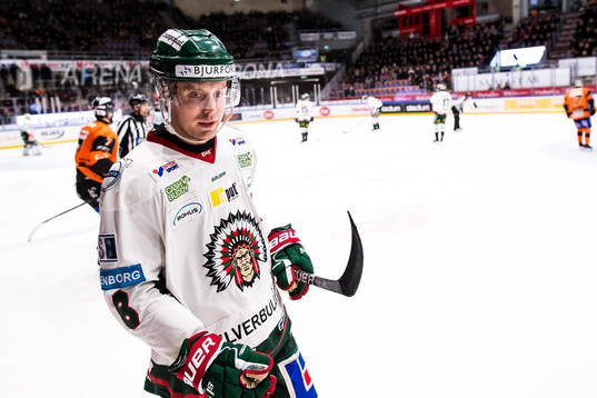 Frölundas John Nyberg  jublar