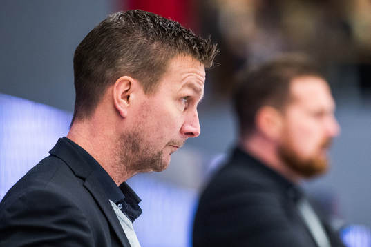 Färjestads tränare Johan Pennerborn