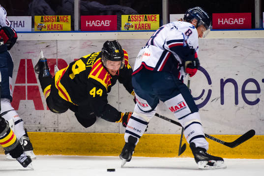 Brynäs Jacob Blomqvist och Linköpings Derek Roy