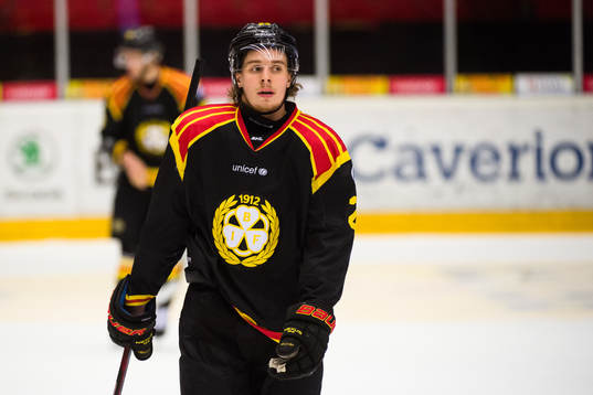Brynäs Lucas Carlsson deppar