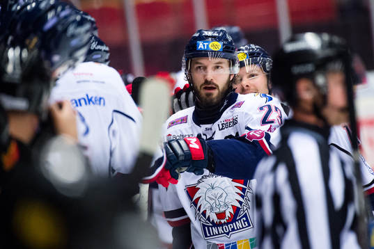 Linköpings Niklas Persson jublar
