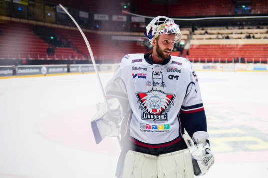 Linköpings målvakt Jonas Gustavsson