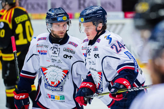 Linköpings Olle Lycksell har ont