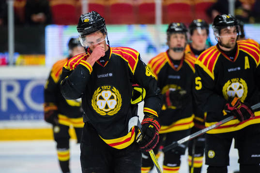 Brynäs Jesper Jensen deppar