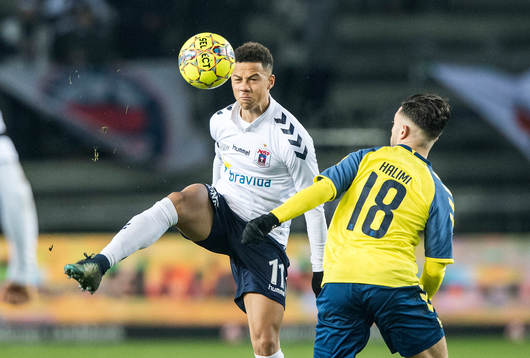 [DK=20171210: Tobias Sana (11), AGF og Besar Halimi (18),