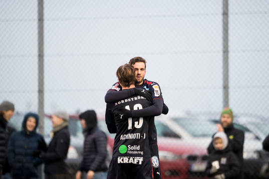 Helsingborgs Mikael Dahlberg och Alexander