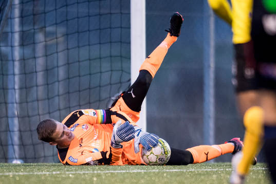Helsingborgs målvakt Pär Hansson