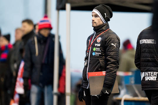 Helsingborgs assisterande tränare Christoffer Andersson