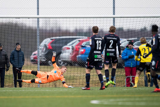 Helsingborgs målvakt Pär Hansson